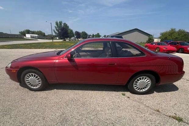 1992 Lexus SC300 in Garnet Pearl