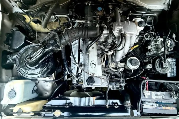 1997 Lexus LX450 engine bay view