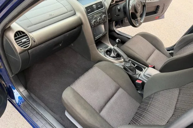 Interior of 2000 Toyota Altezza AS200