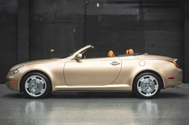 2003 Lexus SC430 in Egyptian Sand Pearl