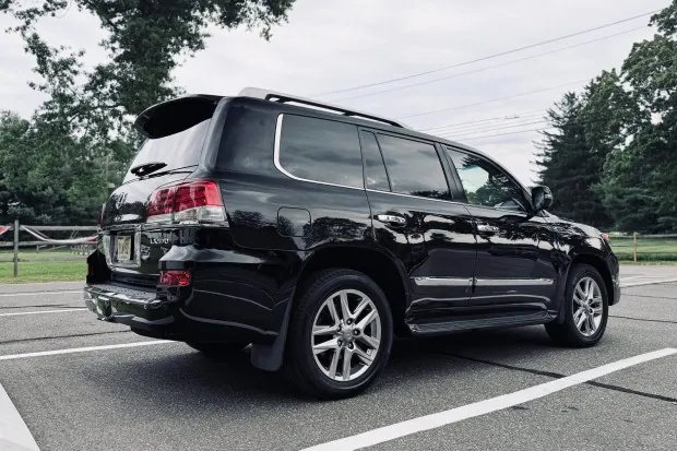 2013 Lexus LX570 parked outdoors.