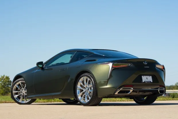 2020 Lexus LC500 Inspiration Series in Nori Green Pearl