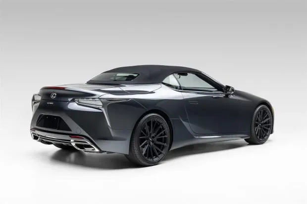 2021 Lexus LC500 Convertible in Smoky Granite Mica