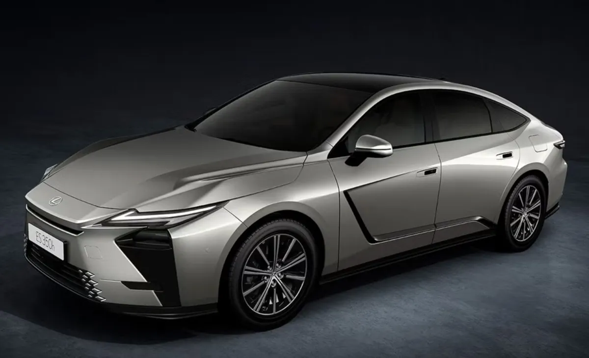 2026 Lexus ES in a dark setting