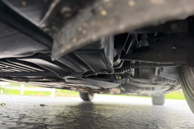 Undercarriage of 2004 Lexus SC430