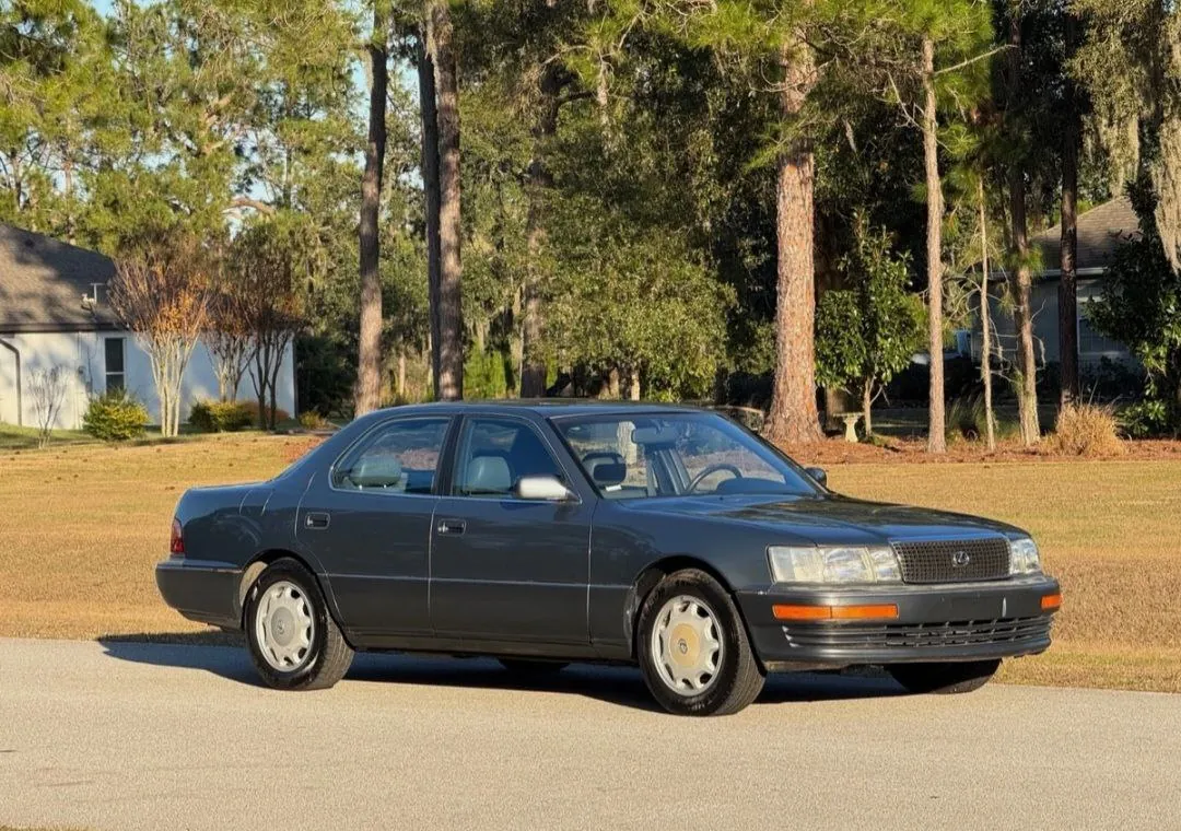1990 Lexus LS400 parked on sunny street