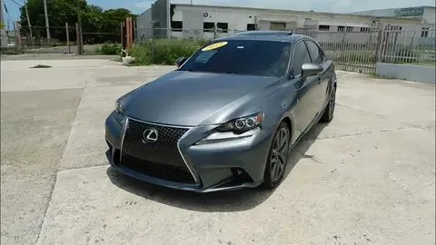 Gray Lexus IS 250 parked outdoors.