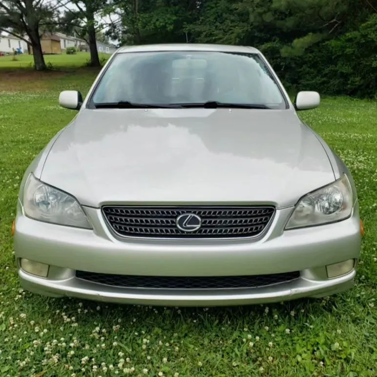 Interior shot of a Lexus IS300 highlighting its luxurious features.